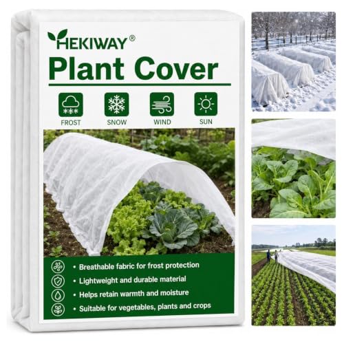 10 FT x 30 FT Frost Cloth, Plant Covers for Freeze Protection - size: 10Ft x 30Ft