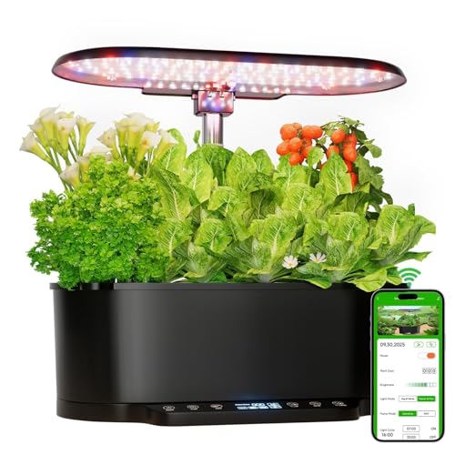 SPECILITE 15 Pods 30" Adjustable Height Hydroponics Growing System Kit