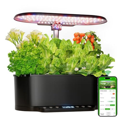 SPECILITE 15 Pods 30" Adjustable Height Hydroponics Growing System Kit