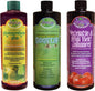 Microbe Life Hydroponics Additive Kit, Includes One 16-Ounce Bottle Each of Photosynthesis Plus, Foliar Spray & Root Dip, and Vegetable and Fruit Yield Enhancer, Use with Any Feeding Systems - size: 0.375 Gallons