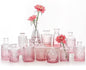 SUPMIND Glass Bud Vases Set, 12pcs Pink Small Flower Vases in Bulk - color: Pink, size: 12Pcs