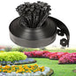 JERIA 2 Inch Tall 33 FT Garden Edging Kit with 45pcs Spikes, Plastic Edging for Landscaping - size: 2IN x 33FT