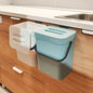 stonespace 1.3 Gal Compost Bin, Hanging Kitchen Trash Can with Sealed Lid - color: Blue, size: 5L/1.3GAL