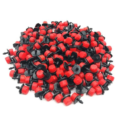 Irrigation Drippers Sprinklers,Korty 100 Pcs 1/4 Inch Drip Irrigation Parts
