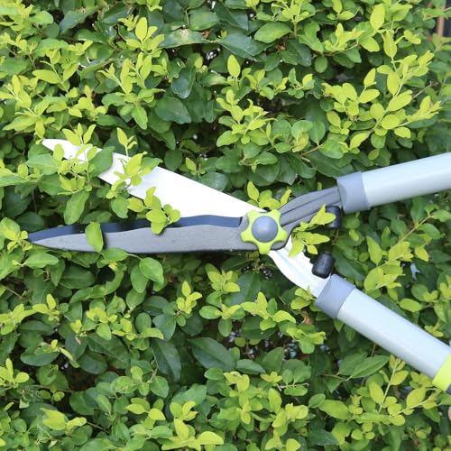 Altdorff Garden Loppers Pruning Shears, Updated 3PCS Hedge Clippers Combo Set, Branch Cutter with Compound Action, Chops Thick High Branch Ease, Professional Tree Trimmer Set Heavy Duty