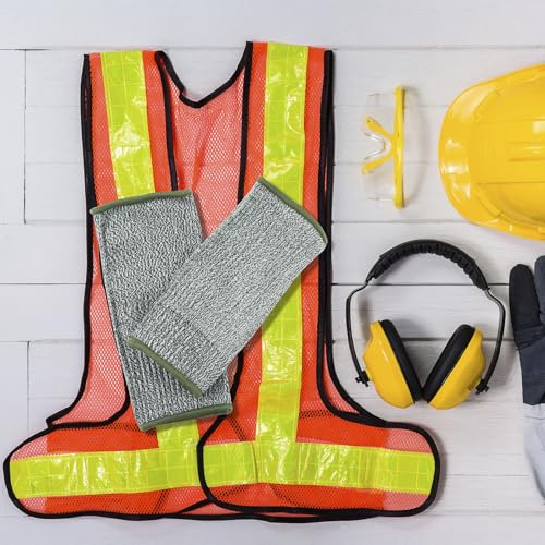 ANCIRS Cut Resistant Sleeves for Arm Protection, Gardening Sleeves, Dog Bite Safety Arm Sleeves - color: Army-green