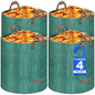 72-Gallon Reusable Yard Waste Bags 4 Pack