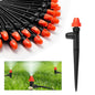 360° Adjustable Drip Spray Emitters for 1/4" Tubing, 30pcs - size: 30pcs Drip Emitters with Lock Barbed