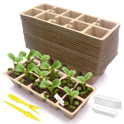 240 Cells Seed Starter Tray, Plant Starter Kit for Seedlings
