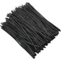 300 pcs 5 inches Black Plastic Twist Ties, Cable Ties, for Bags, Gardening Tools - color: Black