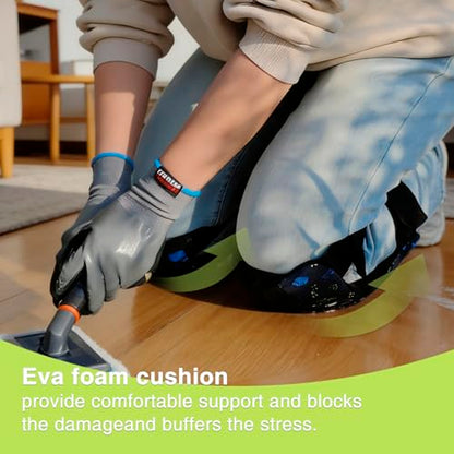 5 Pack Garden Knee Pads for Women, Foam Padding Work Kneepads, Blue Flower - color: Blue Flower