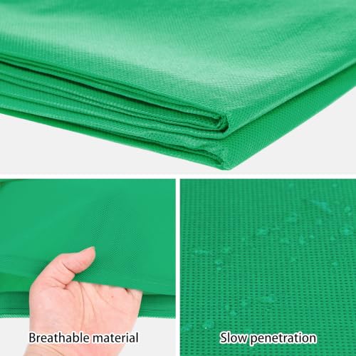 Homimp Plant Covers Freeze Protection,4 PCS Frost Covers with Zipper Drawstring (31.5" x 39.4") Plant Protection Cover Bags for Outdoor Winter Frost Cold Weather Shrubs Trees Jacket Covers,Green - size: 31.5"W x 39.4"H