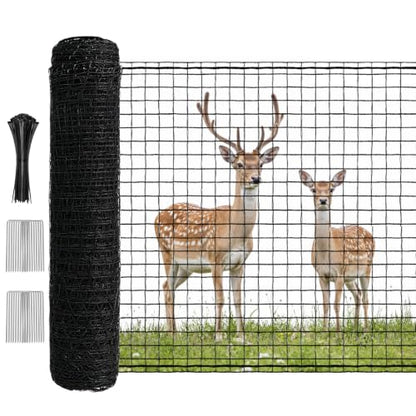 Deer Fence Netting for Garden, 4x75 FT Temporary Fence for Backyard - size: 4x75 FT