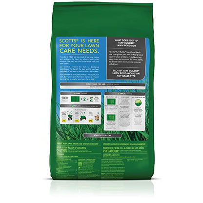 Scotts Turf Builder Lawn Food, 12.5 lbs. - size: 5,000 sq. ft.