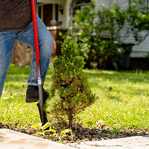 Root Slayer 22911 XL Drain Spade for Trenching & Landscaping, Red - style: Drain Spade XL