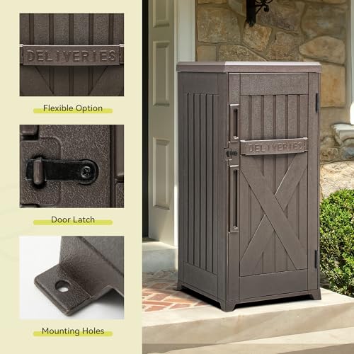 YITAHOME 60-Gallon Secure Package Delivery and Storage Box