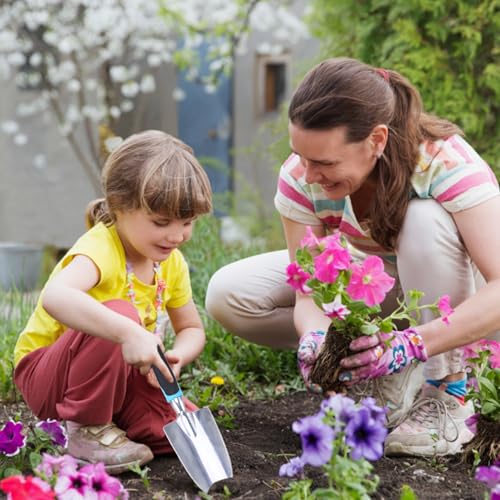 Garden Shovel Garden Hand Trowel, Heavy Duty Gardening Hand Tools - color: Blue
