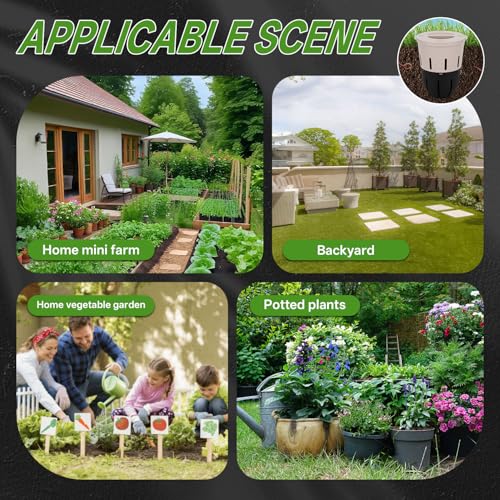 Inground Worm Composter, Outdoor Underground Worm Farm 3.3 Gallons, Garden Worm Compost Bin from Kitchen Food Waste, Black+Gray (10.7x10.7x13Inch),2 Pack - size: 2 Pack
