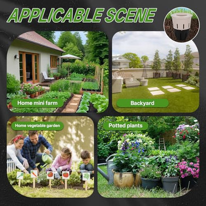 Inground Worm Composter, Outdoor Underground Worm Farm 3.3 Gallons, Garden Worm Compost Bin from Kitchen Food Waste, Black+Gray (10.7x10.7x13Inch),2 Pack - size: 2 Pack