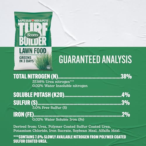Scotts Turf Builder Lawn Food, 15.8 lbs. - size: 5,000 sq. ft.