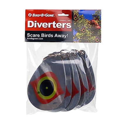 Bird B Gone Reflective Eye Bird Diverters, 5-Pack - size: 5 Pack