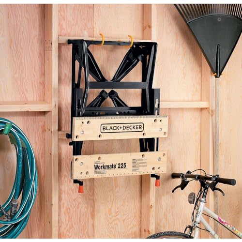 BLACK+DECKER Portable Work Bench and Vise (WM225-A)