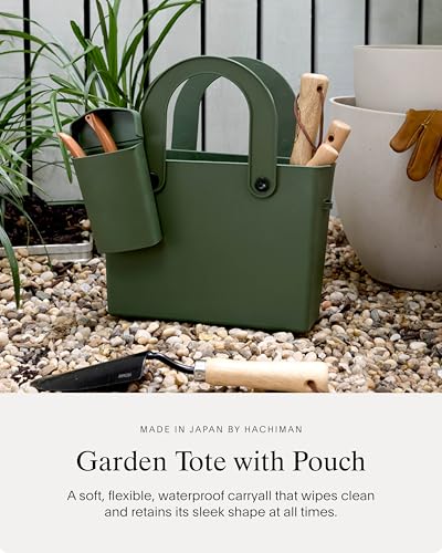 Hachiman Garden Tool Bag, Waterproof Gardening Tote