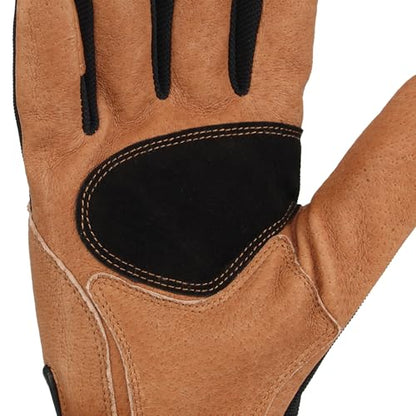 Carhartt Men's High Dexterity Reinforced Secure Cuff Glove - color: Black Barley, size: Medium