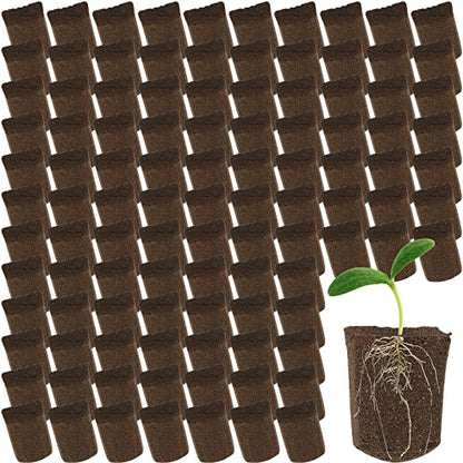 Amyhill Hydroponic Sponges Grow Starter Pods Organic Growth Sponge Starter Plugs for Plant Cloning Growing (200 Pieces)