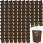 Amyhill Hydroponic Sponges Grow Starter Pods Organic Growth Sponge Starter Plugs for Plant Cloning Growing (200 Pieces)