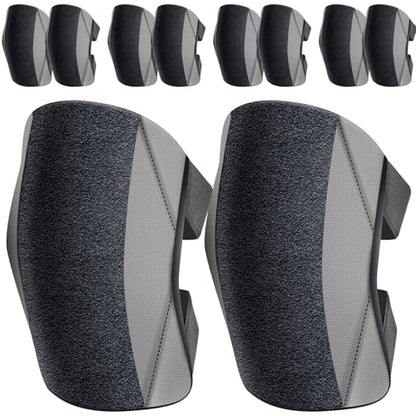 5 Pack Garden Knee Pads for Adults, Foam Padding Kneepads for Work, Gray - color: Gray
