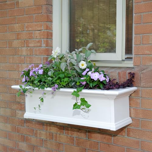 Mayne Yorkshire 4823-W, 3-Foot, White - size: 36in, style: Traditional