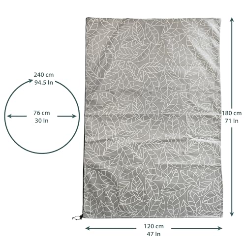 Plant Covers Freeze Protection 47"x71" | 2-Pack Winter Frost Blankets - size: 47 x 71 In