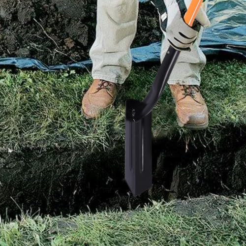 Professional Garden Shovel, Ergonomic Design - style: Trenching Shovel