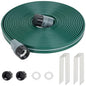 Sprinkler Soaker Hose 25ft for Garden Lawn, Watering Pipe with Holes, High-Efficiency Water-Saving Garden Irrigation System, Drip Hose Sprinkler - size: 25FT