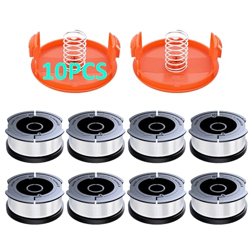 YWTESCH 10 Pack AF-100 Weed Eater String for Black and Decker, 0.065" 240ft