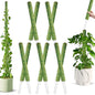 DUSPRO Bulk Pack 10Pcs 22'' Green Stackable Mesh Moss Pole for Plants - color: 10pcs Green