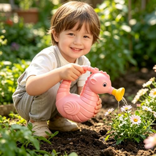 Small Watering Can - 1/4 Gallon - Pink - color: Pink