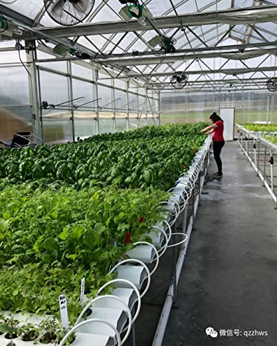 100PCS 1.75" Mesh Net Cup Pots Basket Hydroponics System Supplies Aquaponics Seed Growing Media Black - color: Black 100pcs