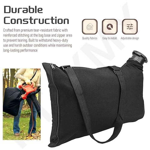 Trivac Leaf Collection Bag for Hyper Tough HT10-401-002-04 12 Amp Blower
