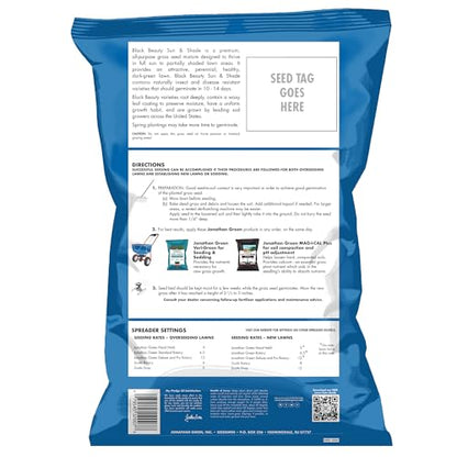 Jonathan Green Black Beauty Sun & Shade Grass Seed - 50 lb - size: 50 lb