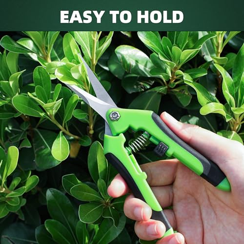 EWPJDK 3 Pack Garden Pruning Shears Scissors Clippers (Multicolor) - style: Multicolor