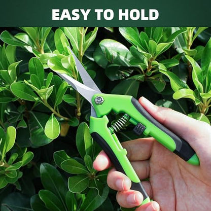 EWPJDK 3 Pack Garden Pruning Shears Scissors Clippers (Multicolor) - style: Multicolor