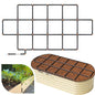 Garden Grid 3x6 | Watering System for Raised Garden Bed | Cornerless - size: 3x6, style: Cornerless