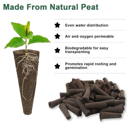 Herb Seed Pod Kit with Basil Mint Cilantro Mixed, Grow Anything Seed Starter Pod Kit for Hydroponics Growing System with Plant Food, Seeds Included Basil, Dill, Oregano, Chive (8-Pod-n) - color: Herb