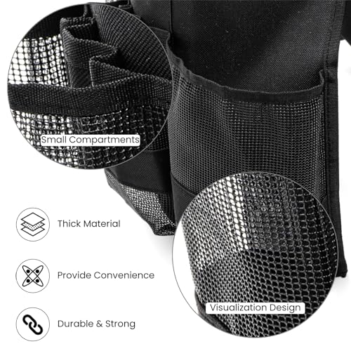 5 Gallon Bucket Tool Organizer, Bucket Storage Bag with Compartments