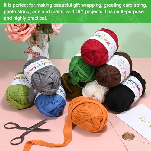 M METERXITY 1-Pack Garden Twine, 98 Feet Stretchy Gardening Tape for Climbing Plants/Tomatoes/Fruit Trees/Gardeners, Green Cloth Plant Ties [Dark Grey] - color: Dark Grey