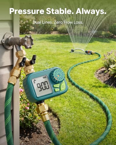 Newentor Brass Sprinkler Timer for Garden Water Hose