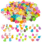 135 PCS Luminous Mini Resin Ducks Tiny Glow in The Dark Duck
