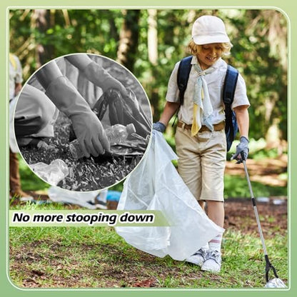 Norme 6 Pcs Grabber Reacher Tools, 32.7 in Foldable Trash Pickers